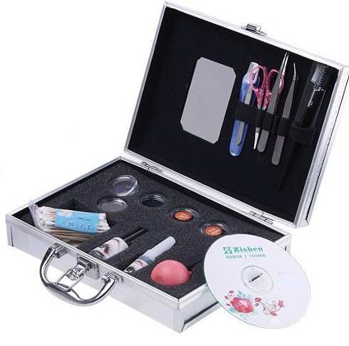 Kit Alongamento Cílios Permanente C/ Maleta Pronta Entrega