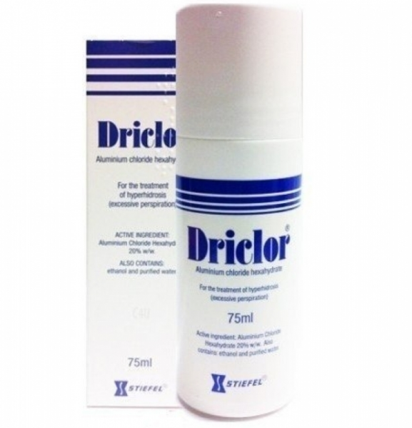Driclor 75ml Hiperhidrose 100% Original